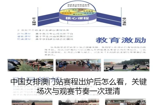 中国女排澳门站赛程出炉后怎么看，关键场次与观赛节奏一次理清